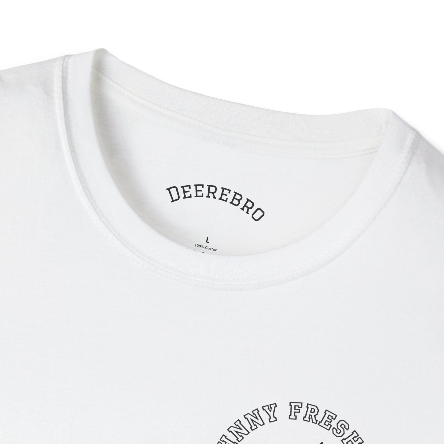 Track & Field T-Shirt — “Johnny Fresh Legs” Retro Winged Shoe Athletic Tee