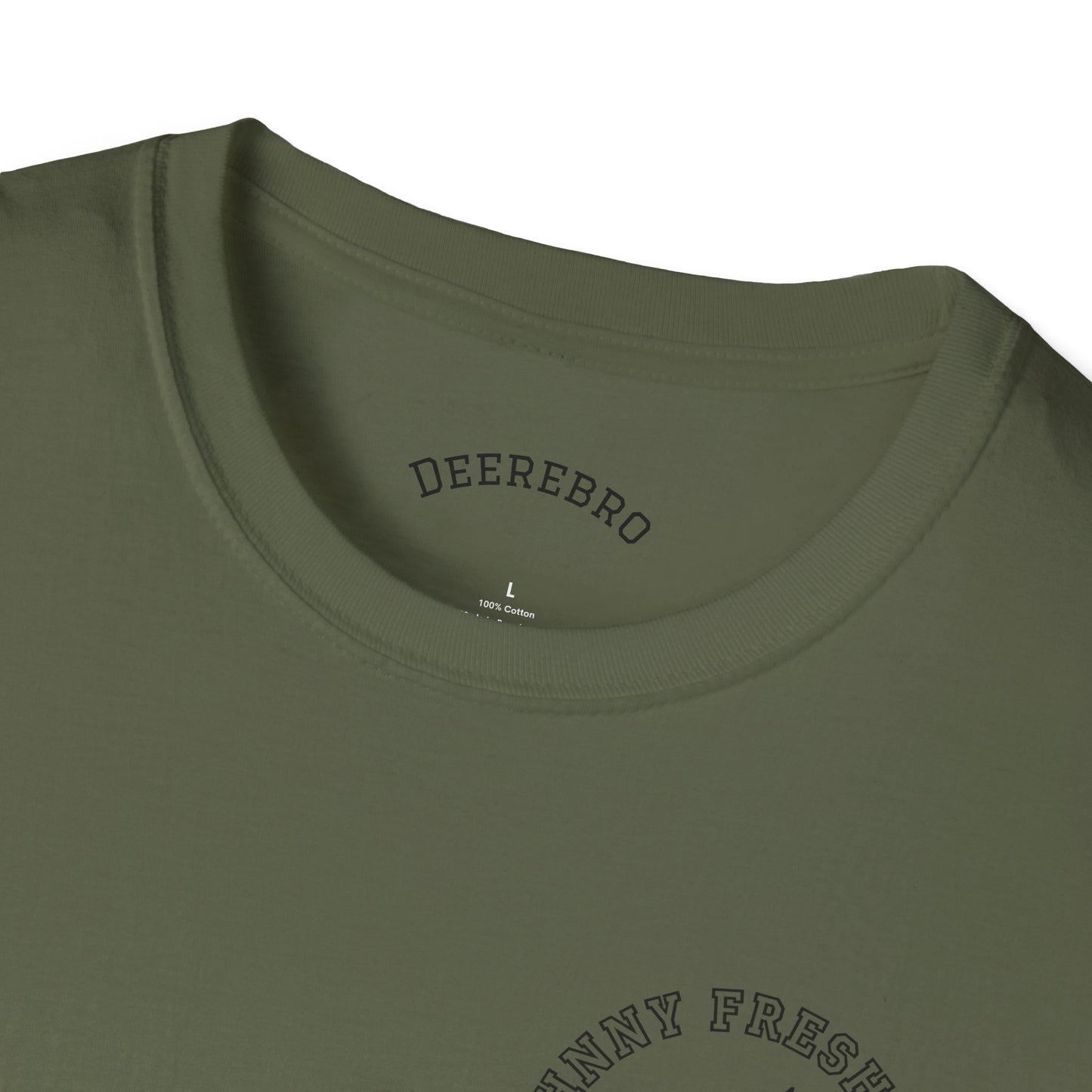 Track & Field T-Shirt — “Johnny Fresh Legs” Retro Winged Shoe Athletic Tee