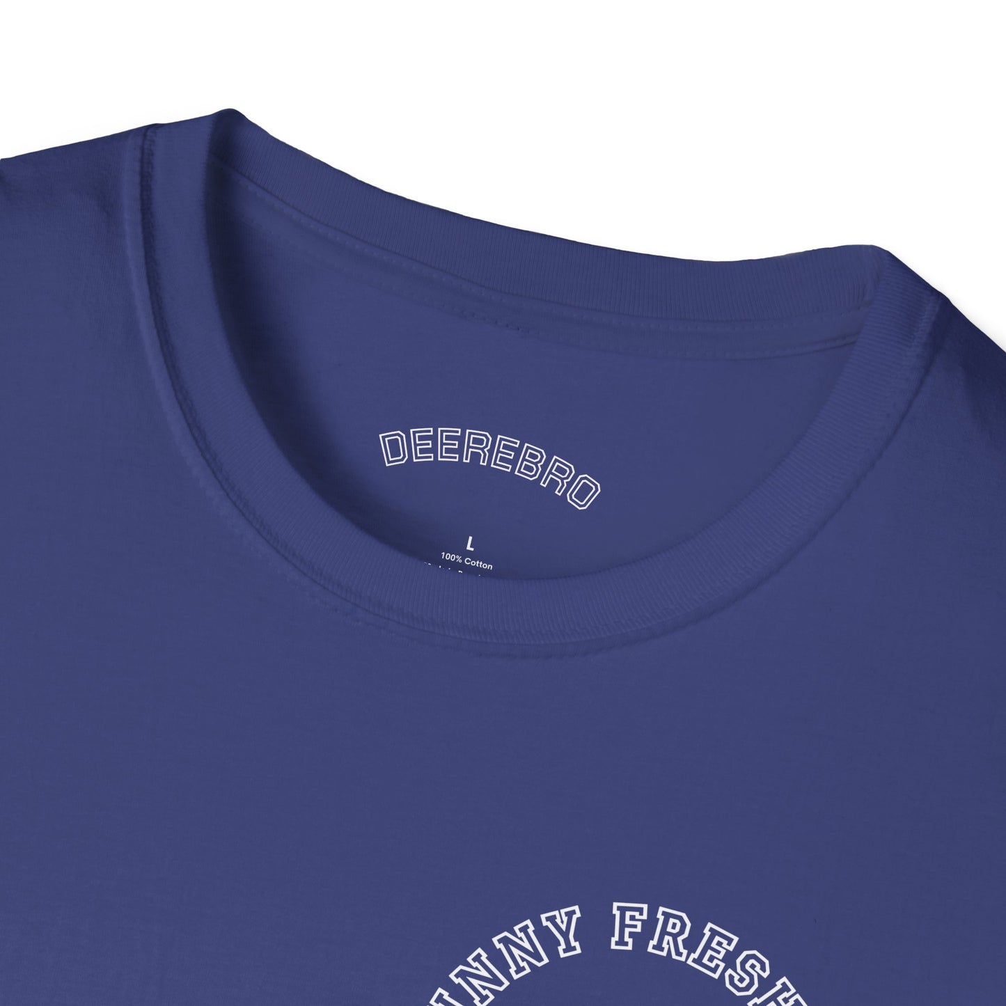 Track & Field T-Shirt — "Johnny Fresh Legs" Vintage Winged Shoe Design