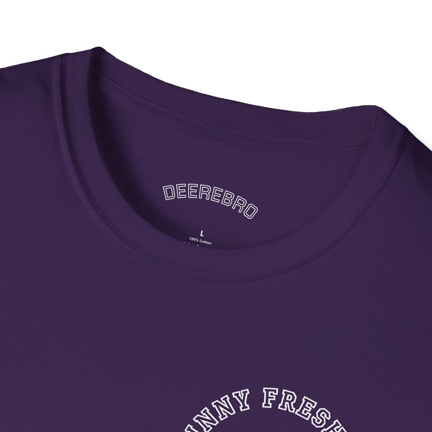 Track & Field T-Shirt — "Johnny Fresh Legs" Vintage Winged Shoe Design