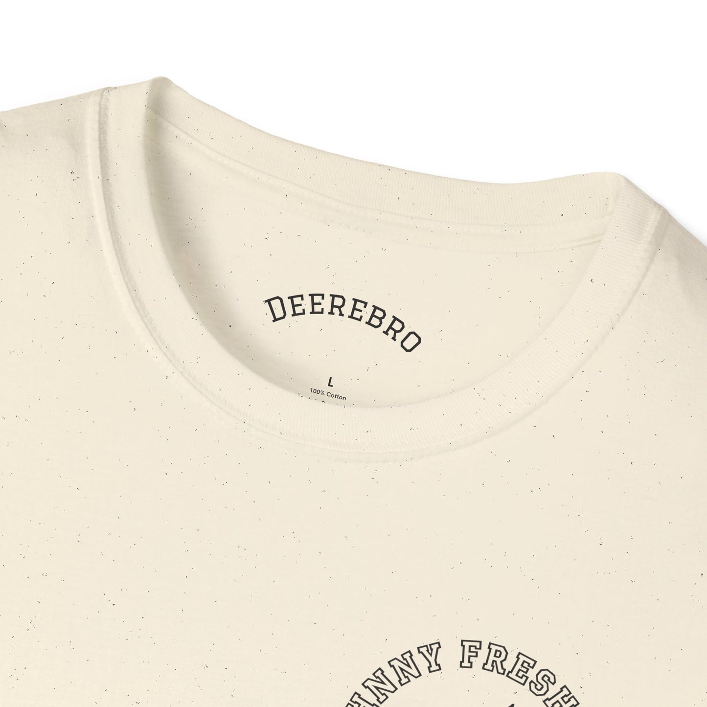 Track & Field T-Shirt — “Johnny Fresh Legs” Retro Winged Shoe Athletic Tee