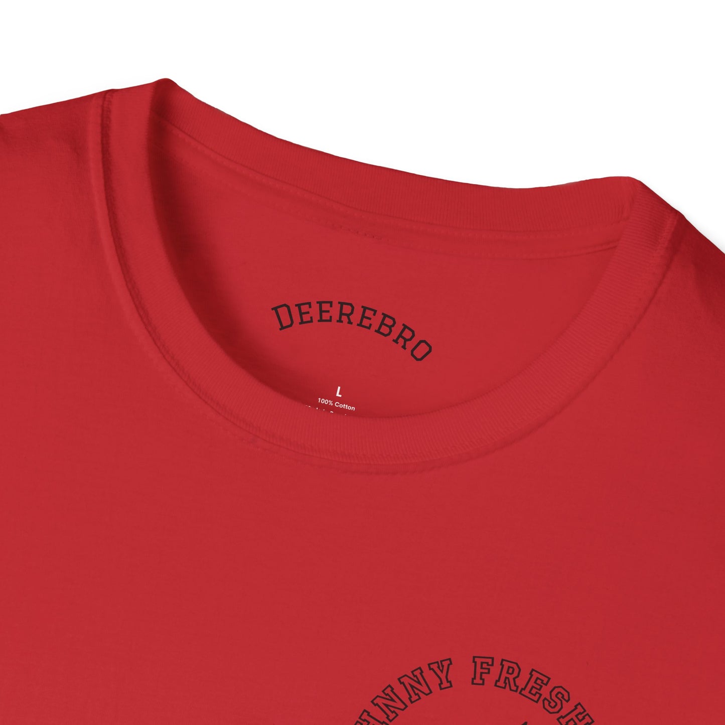 Track & Field T-Shirt — “Johnny Fresh Legs” Retro Winged Shoe Athletic Tee