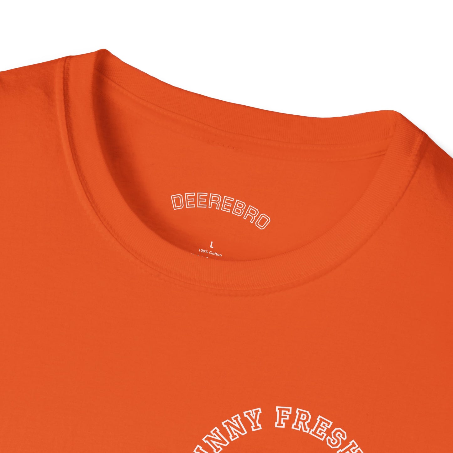 Track & Field T-Shirt — "Johnny Fresh Legs" Vintage Winged Shoe Design