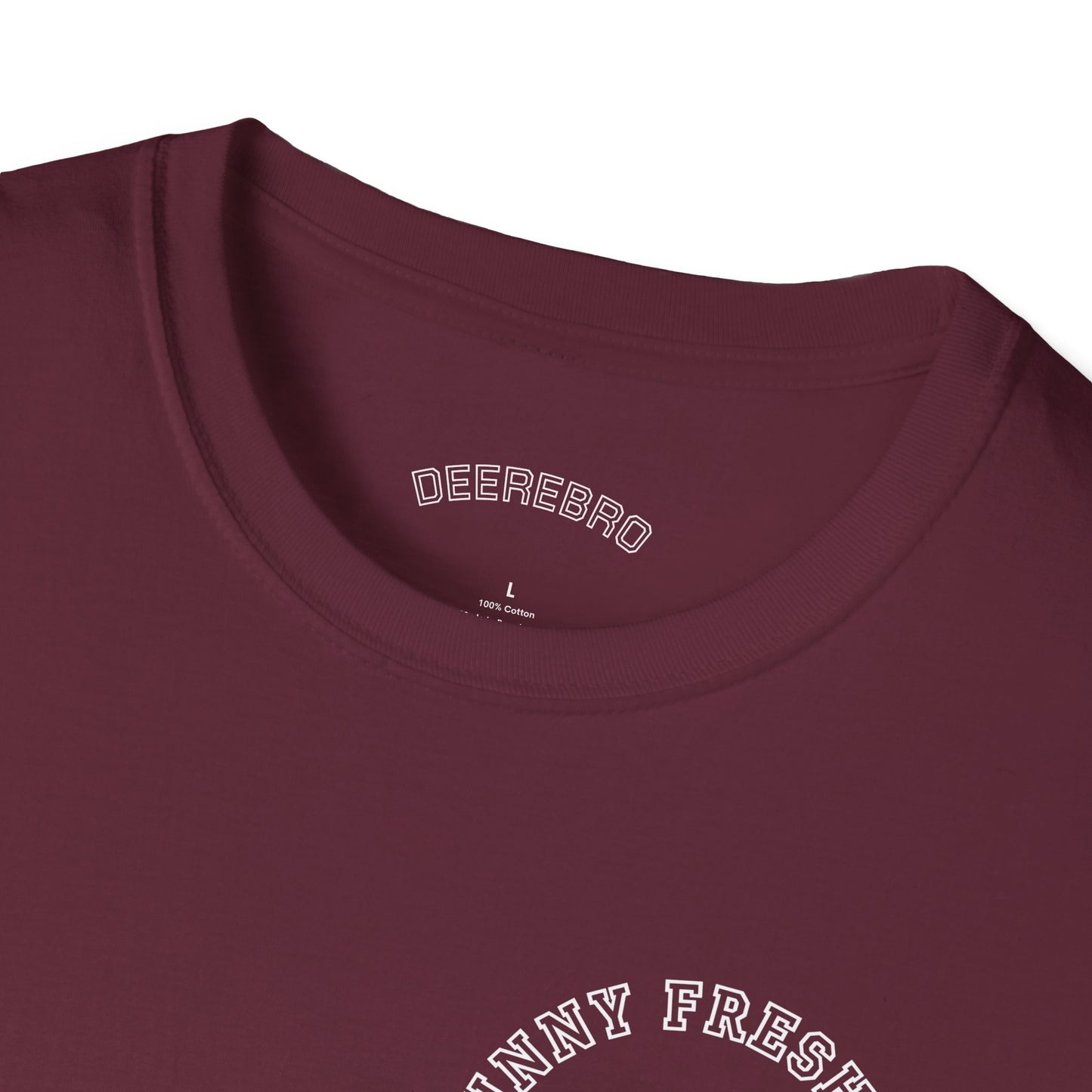 Track & Field T-Shirt — "Johnny Fresh Legs" Vintage Winged Shoe Design