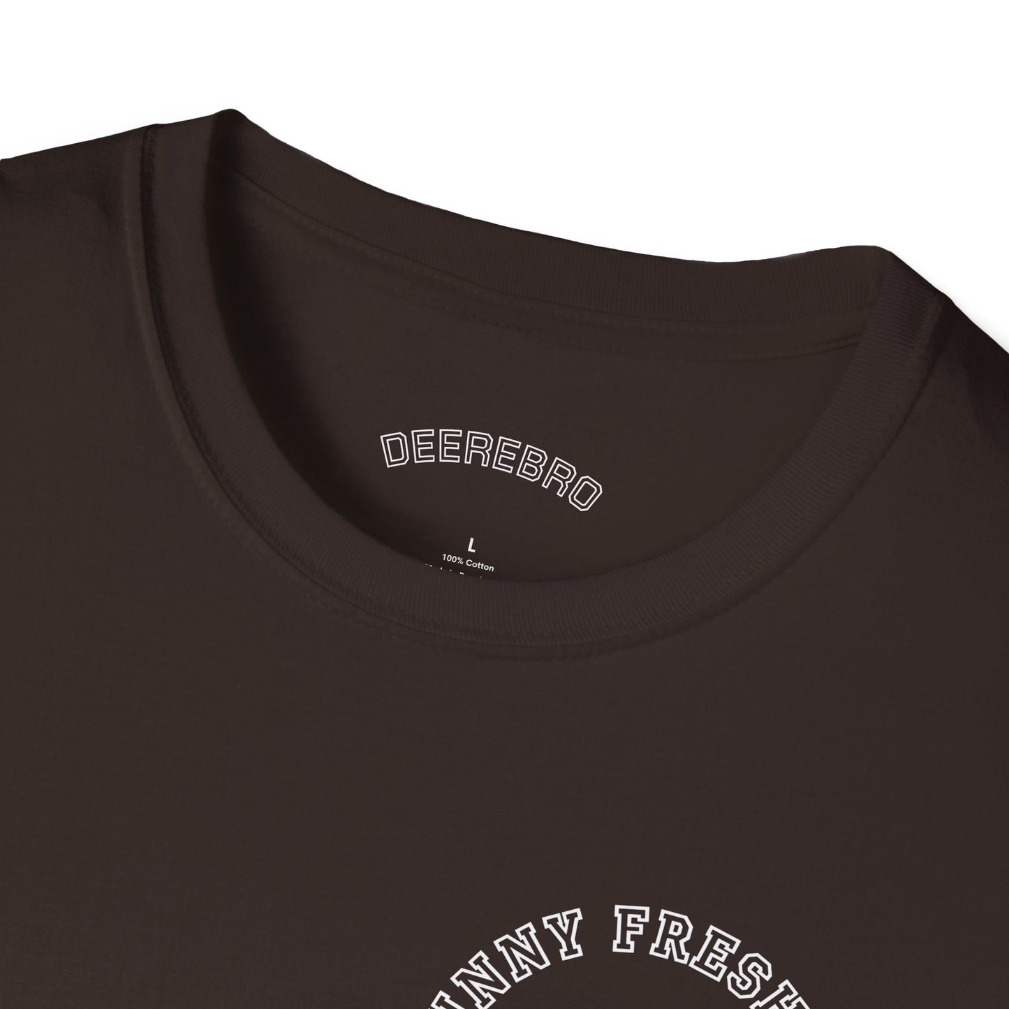 Track & Field T-Shirt — "Johnny Fresh Legs" Vintage Winged Shoe Design