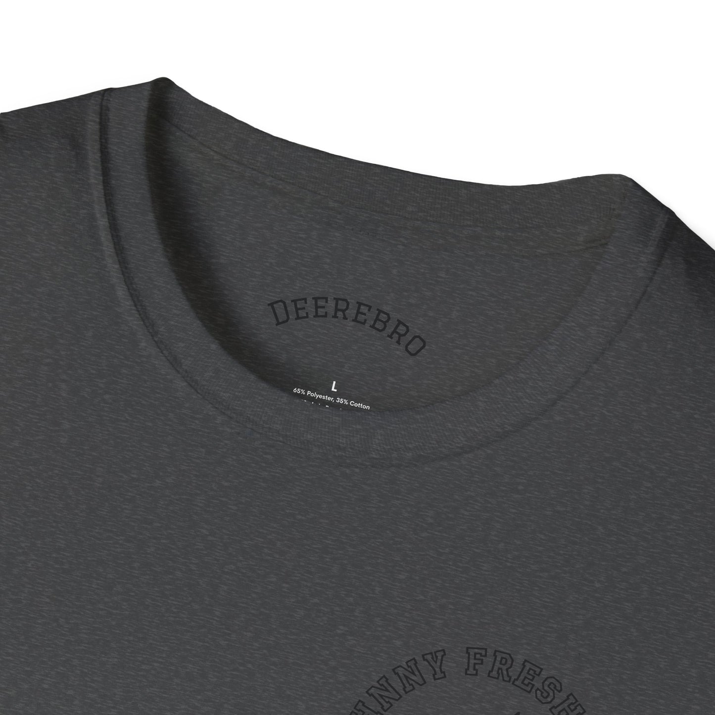 Track & Field T-Shirt — “Johnny Fresh Legs” Retro Winged Shoe Athletic Tee