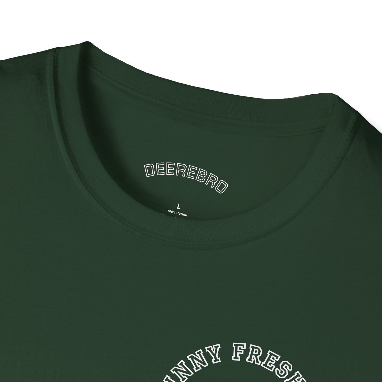 Track & Field T-Shirt — "Johnny Fresh Legs" Vintage Winged Shoe Design