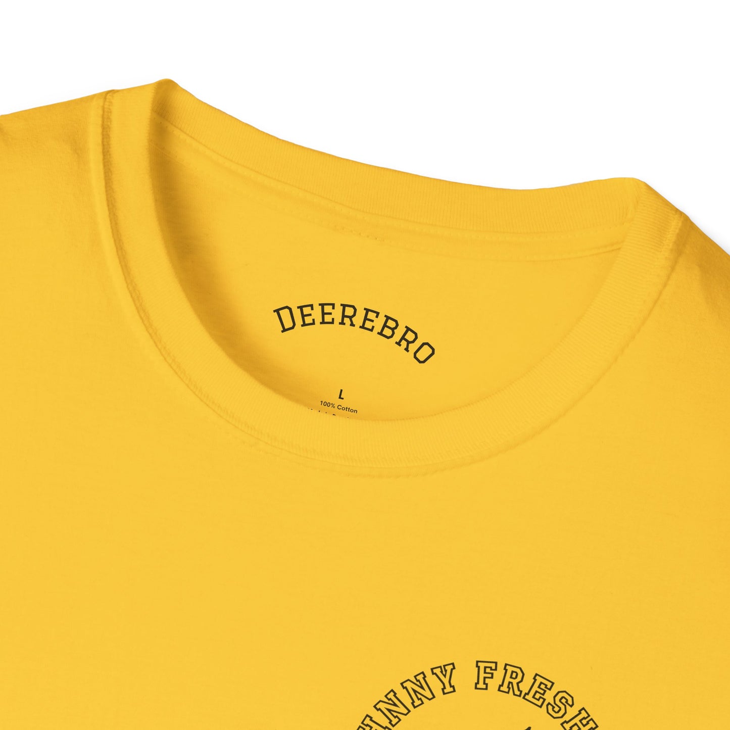 Track & Field T-Shirt — “Johnny Fresh Legs” Retro Winged Shoe Athletic Tee