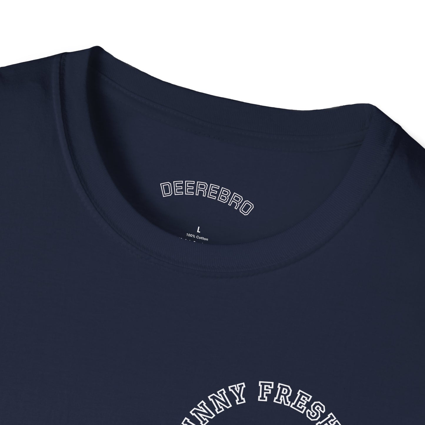 Track & Field T-Shirt — "Johnny Fresh Legs" Vintage Winged Shoe Design