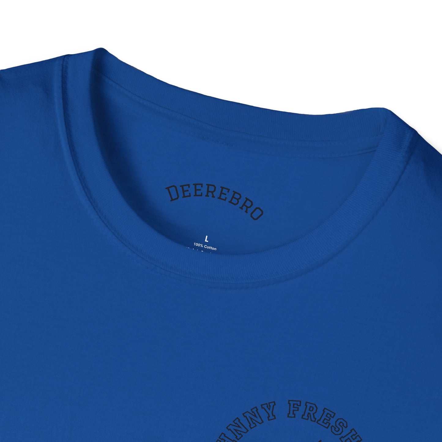 Track & Field T-Shirt — “Johnny Fresh Legs” Retro Winged Shoe Athletic Tee